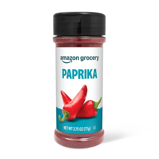 Amazon Grocery Ground Paprika, 2.75 oz – Rich Color & Warm Flavor