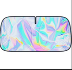 Extra-Large Foldable Windshield Sun Shade | UV-Reflective Car Sun Visor | Universal Fit