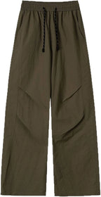 Men's Wide Leg Cargo Pants – Relaxed Fit 100% Cotton Streetwear