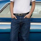 Men's Genuine Leather Ratchet Belt – Auto-Lock Buckle, 1/5" Micro-Adjust & Trim-to-Fit