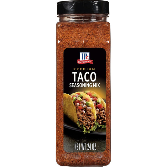 McCormick Premium Taco Seasoning Mix, 24 oz – Bulk Pantry Size