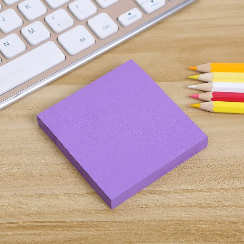 Vanpad Sticky Notes 3×3" – 24 Pads, 12 Bright Fluorescent Colors, 100 Sheets Per Pad