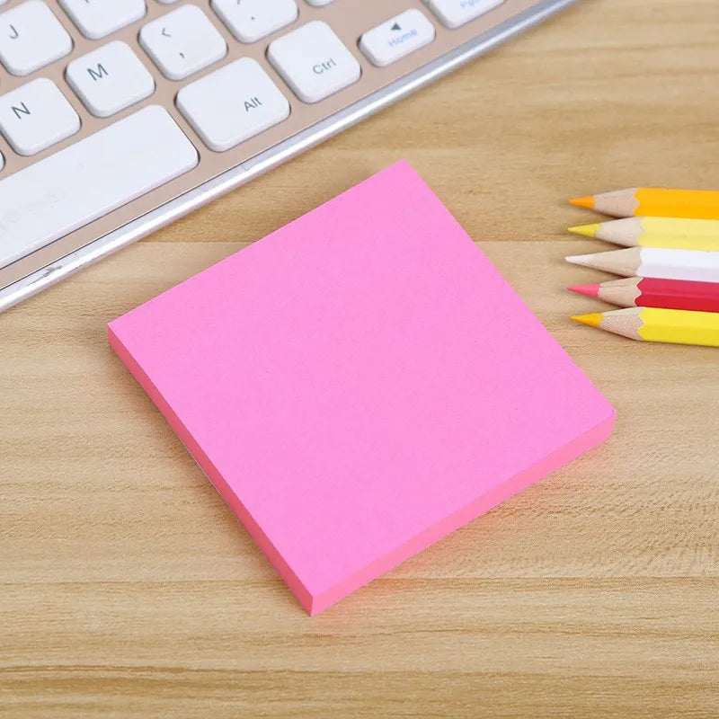 Vanpad Sticky Notes 3×3" – 24 Pads, 12 Bright Fluorescent Colors, 100 Sheets Per Pad