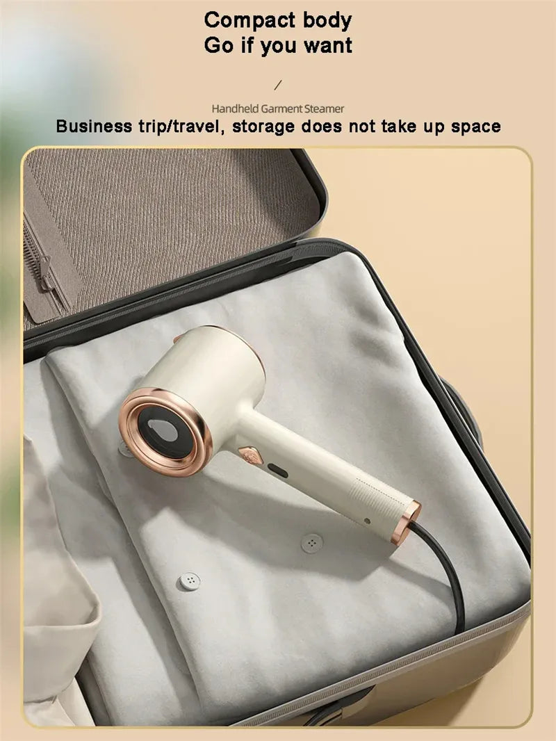 Mini Portable Handheld Garment Steamer | 33W Travel Steam Iron for Clothes | 50ml Tank | US Plug