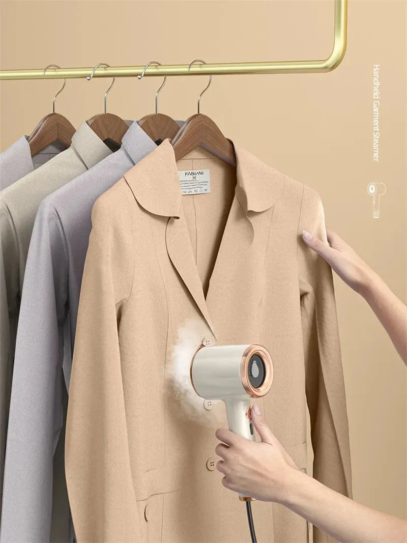 Mini Portable Handheld Garment Steamer | 33W Travel Steam Iron for Clothes | 50ml Tank | US Plug