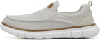 Men's Slip-On Knit Loafer Sneakers – Memory Foam Insole, EVA Sole & Breathable Upper