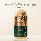 BERO Non-Alcoholic Beer Variety Pack – Kingston Golden Pils & Edge Hill Hazy IPA, 12 Count