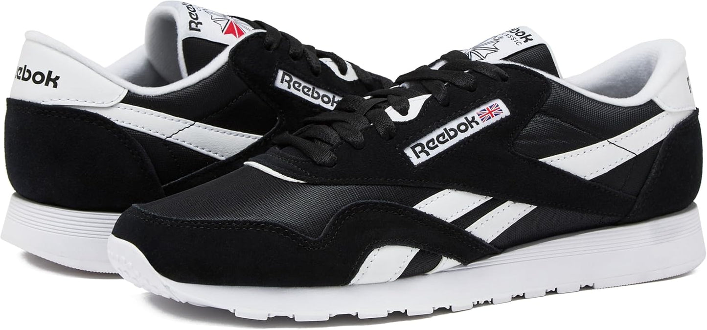 Reebok Classic Nylon Men's Sneakers – EVA Cushioning & Rubber Outsole