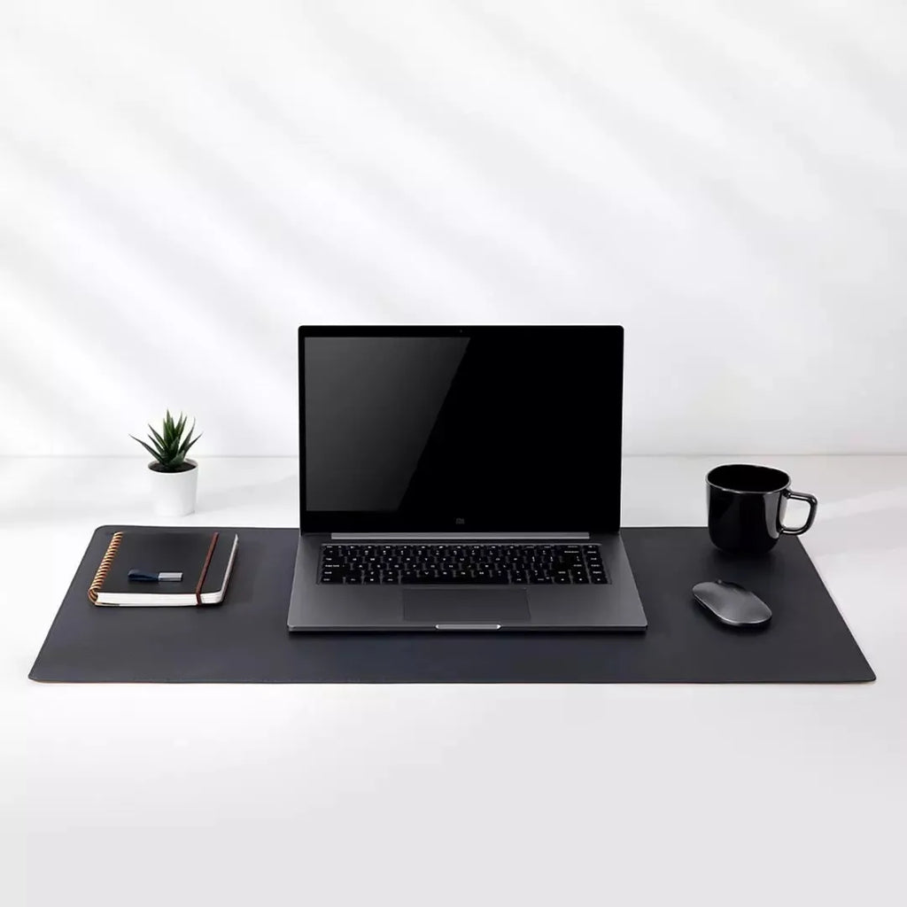XL Waterproof Mouse Pad – 800×400mm Gaming & Office Desk Mat | Black & Grey