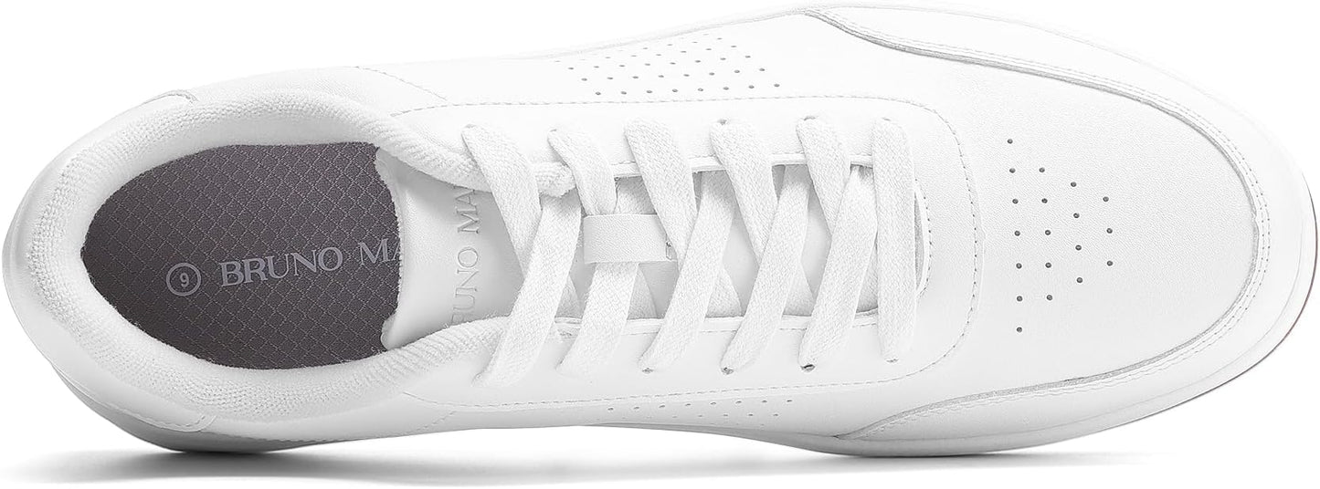Bruno Marc Men's Arch Support Sneakers – Breathable PU Upper, EVA & Rubber Outsole