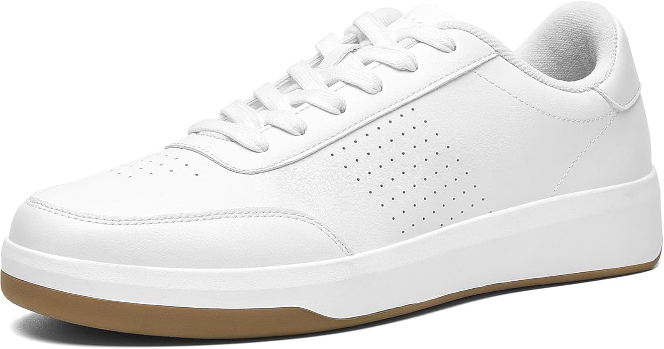 Bruno Marc Men's Arch Support Sneakers – Breathable PU Upper, EVA & Rubber Outsole