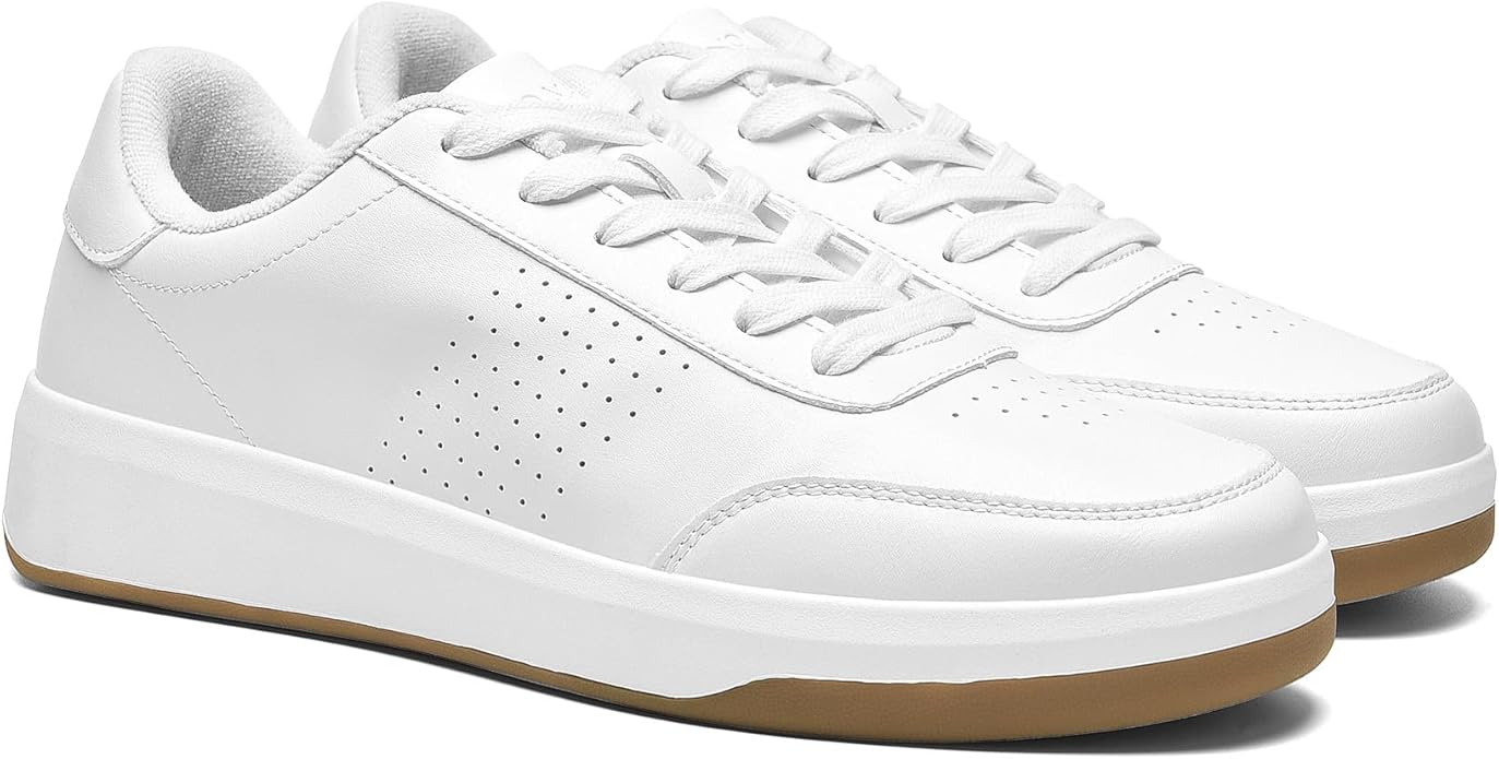 Bruno Marc Men's Arch Support Sneakers – Breathable PU Upper, EVA & Rubber Outsole
