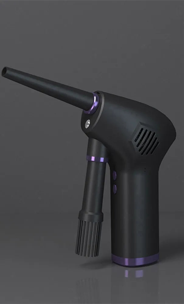 Cordless Electric Air Duster | 45000 RPM, 70m/s Airflow | Rechargeable Compressed Air Blower for Computer, Keyboard & Camera