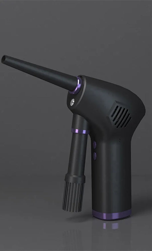 Cordless Electric Air Duster | 45000 RPM, 70m/s Airflow | Rechargeable Compressed Air Blower for Computer, Keyboard & Camera