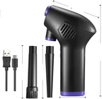 Cordless Electric Air Duster | 45000 RPM, 70m/s Airflow | Rechargeable Compressed Air Blower for Computer, Keyboard & Camera