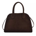 Suede Leather Large Handbag – Women's Oversized Tote