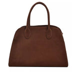 Suede Leather Large Handbag – Women's Oversized Tote